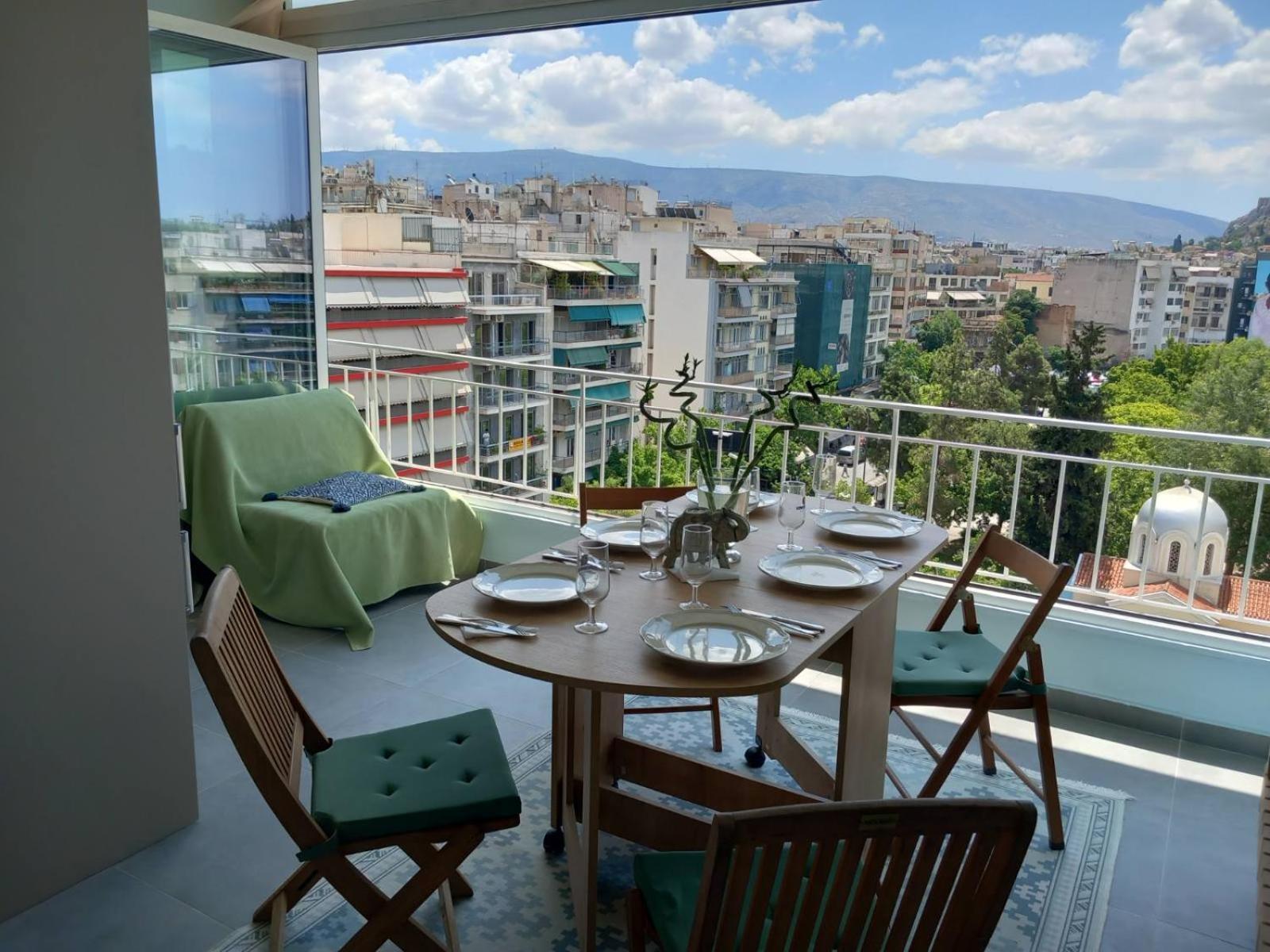 Acropolis Panoramic Studio Atena Exterior foto